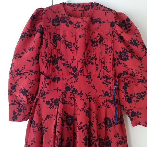 Amish Mennonite Girl Handmade Cape Dress 29" Chest 26"W Handmade Modest Children - Picture 4 of 14
